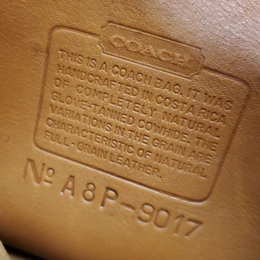 Vintage COACH Leather Crossbody